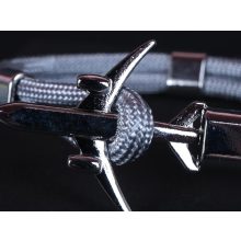 Karkötő, aviator, babakék színben