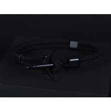 Karkötő, aviator zsinór 2 féle változatban, fekete színben