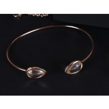 Karkötő szett arany színű, 6 db-os, karpereccel