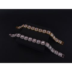 Nyaklánc,karkötő szett, tennis 12 mm ezüst színben