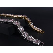 Nyaklánc,karkötő szett, tennis 12 mm ezüst színben