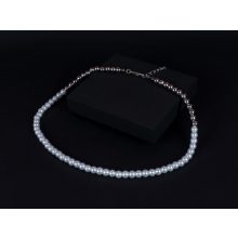 Nyaklánc, férfi 2 féle gyönggyel