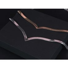 Kígyólánc, V forma 2 színben