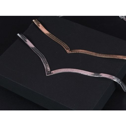 Kígyólánc, V forma 2 színben