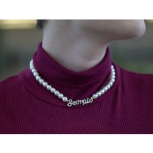 Nyaklánc, gyöngy skorpió 