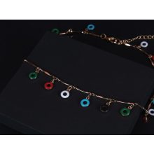 Nyaklánc, színes kör ív