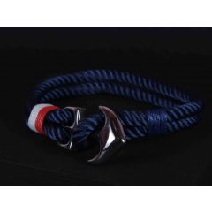 Karkötő, anchor zsinór sötétkék színben