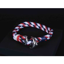 Karkötő, anchor zsinór kék-piros-fehér színben