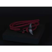 Karkötő, bálnás, bordó színben