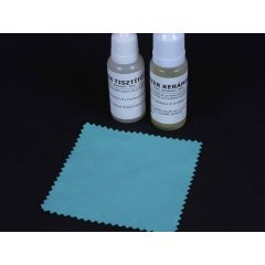 Ékszer kerámia és tisztító folyadék csomag