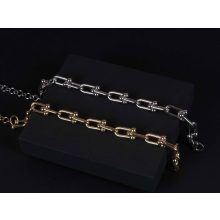 Karlánc, U alakú láncszemekkel 2 színben