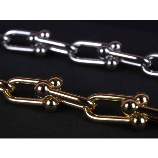 Karlánc, U alakú láncszemekkel 2 színben