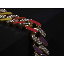 Full Iced out prong miami colourful