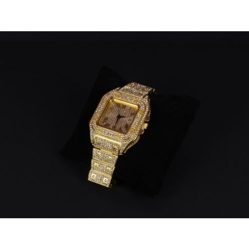 Karóra, iced out vastag tokkal