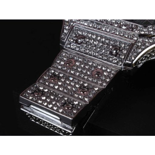 Karóra, iced out vastag tokkal