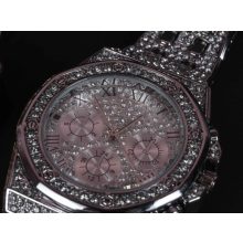 Karóra, iced out oktagon tokkal