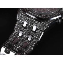 Karóra, iced out oktagon tokkal