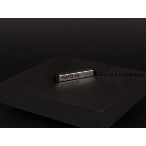 Egyedi gravírozható kihúzható medál