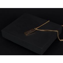 Egyedi gravírozható kicsi téglalap medál