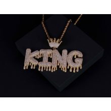 Medál, KING full iced out kivitelben