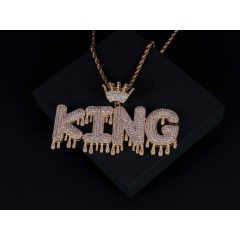 Medál, KING full iced out kivitelben