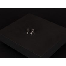 Kényelmes fülbevaló, 3 mm pici csillag