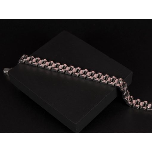 Karkötő, férfi lapos kígyólánc