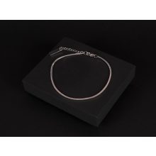 Karkötő, szögletes kígyólánc