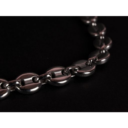 Nyaklánc, lógós nemesacél coffebean kereszttel