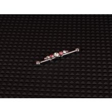 Fül piercing, köves indrustrial 2 típusban