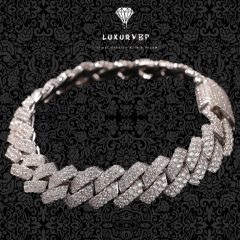 Who am I - Bracelet iced out köves nemesacél karkötő 