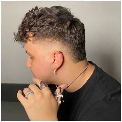 Season 4' poseidon pendant - MALE nemesacél nyaklánc szigony medállal