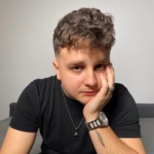 Season 4' poseidon pendant - MALE nemesacél nyaklánc szigony medállal