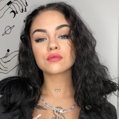 Iced infinity - Female iced out köves nemesacél nyaklánc 