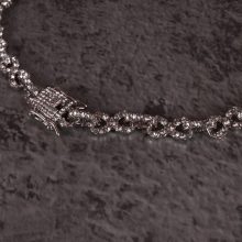 Iced infinity - Female iced out köves nemesacél nyaklánc 